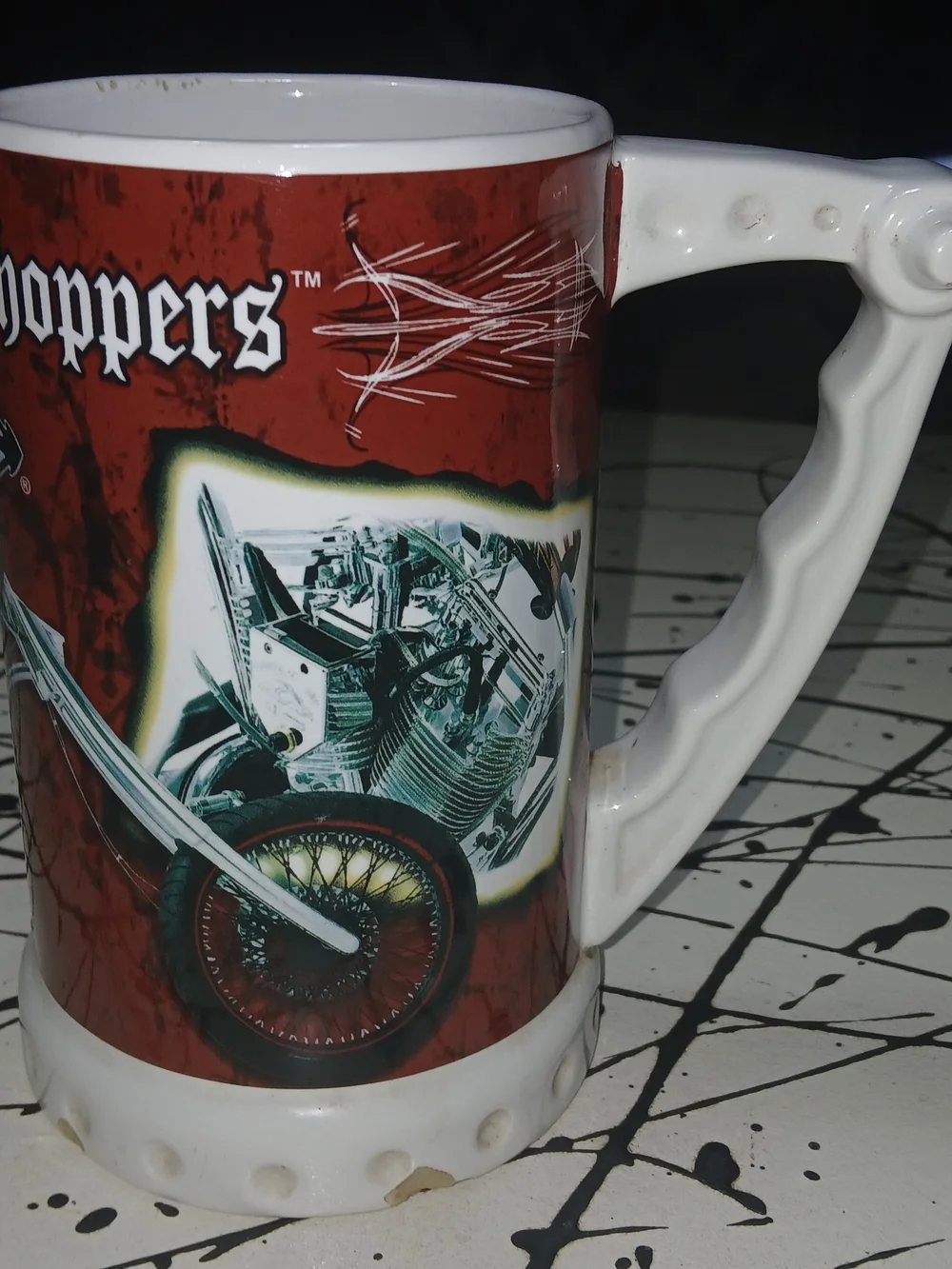 Orange County Choppers Ceramic Mug - Red Graphic